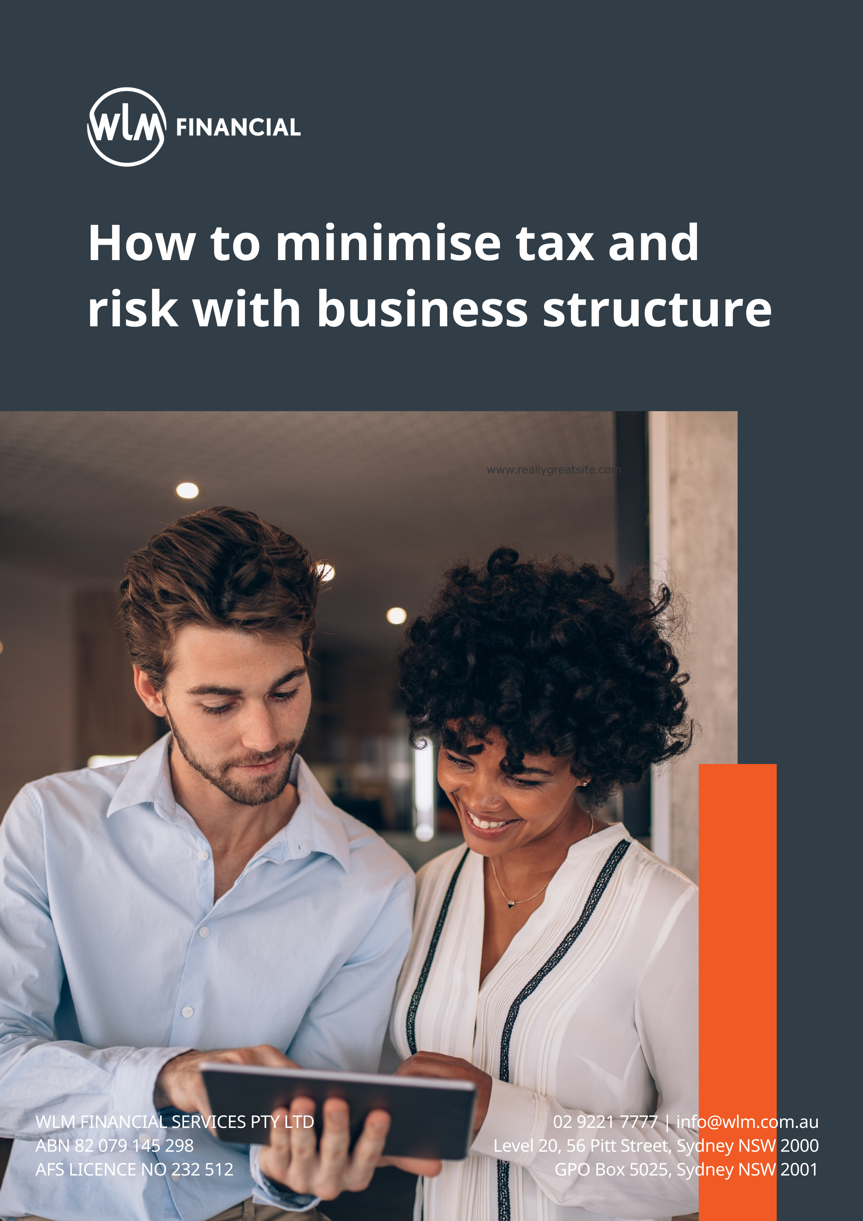 White Paper - How to minimise tax and risk using business structure